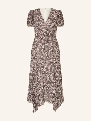 Phase Eight Sukienka Verity Z Błyszczącą Przędzą braun