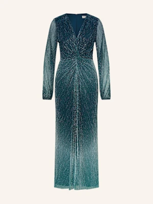 Phase Eight Sukienka Z Dżerseju Cherene Z Błyszczącą Przędzą gruen