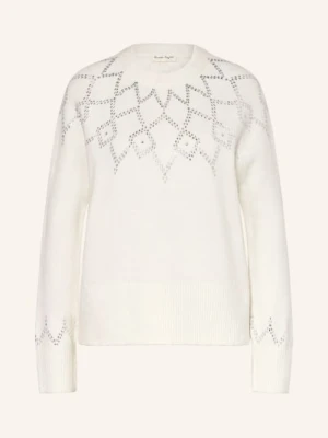 Phase Eight Sweter Abigail Z Kamieniami Ozdobnymi weiss