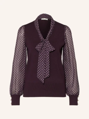 Phase Eight Sweter Ellen Z Mieszanki Materiałów lila purpurowy