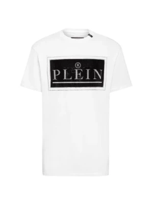 Philipp Plein, Biała koszulka Stones White, male,