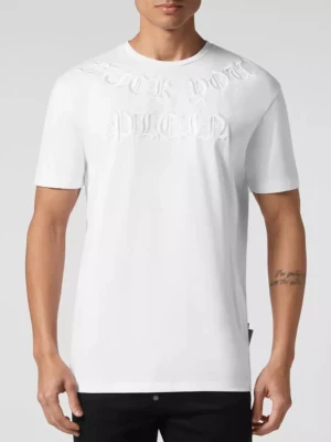 Philipp Plein Biały t-shirt SS Gothic rozmiar