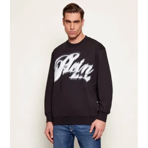 Philipp Plein Bluza Blur Signature | Regular Fit
