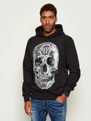 Philipp Plein Bluza Skull | Oversize fit czarny