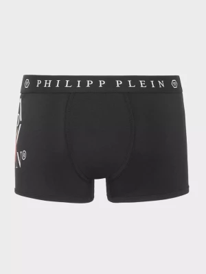 Philipp Plein Czarne bokserki Monsters