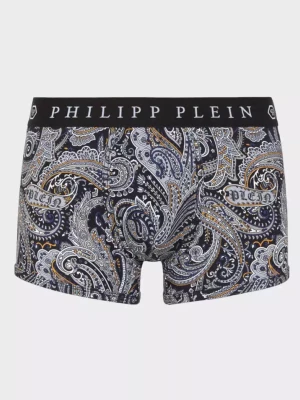 Philipp Plein Czarne bokserki z logo