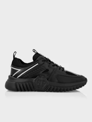 Philipp Plein Czarne sneakersy Runner Hexagon rozmiar