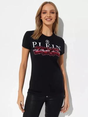 Philipp Plein Czarny t-shirt Sexy Pure Love