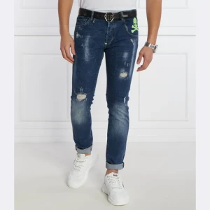 Philipp Plein Jeansy Skull&Bones | Straight fit