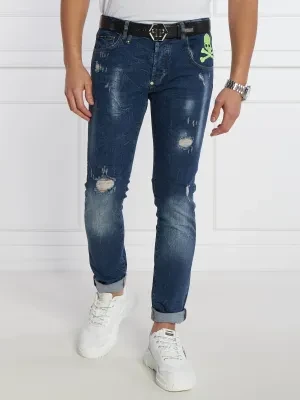 Philipp Plein Jeansy Skull&Bones | Straight fit