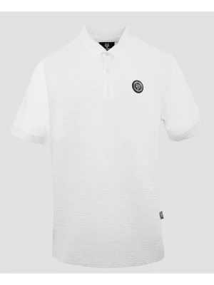 Philipp Plein Koszulka polo w kolorze białym rozmiar: XXL