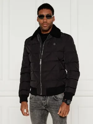 Philipp Plein Puchowa kurtka | Regular Fit | shearling