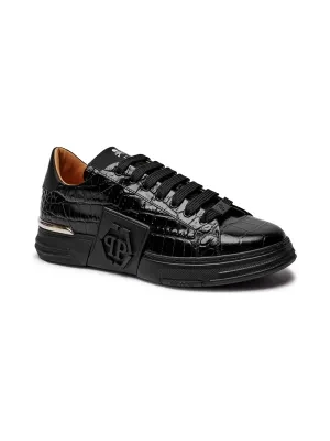 Philipp Plein Skórzane sneakersy