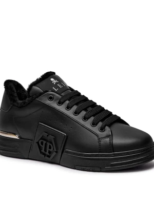 Philipp Plein Skórzane sneakersy