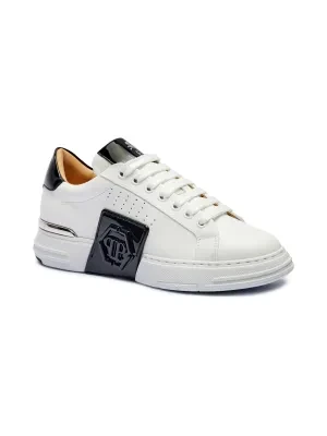 Philipp Plein Skórzane sneakersy Hexagon