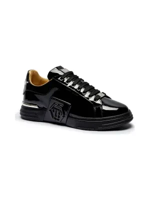 Philipp Plein Skórzane sneakersy Hexagon