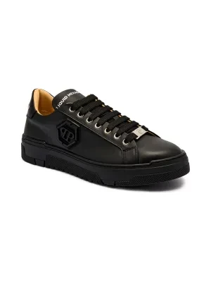 Philipp Plein Skórzane sneakersy Hexagon