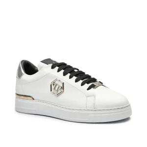 Philipp Plein Skórzane sneakersy Hexagon