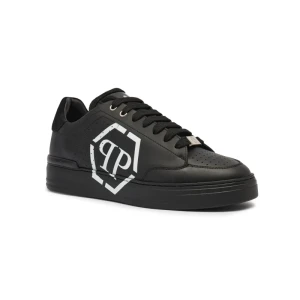 Philipp Plein Skórzane sneakersy Hexagon
