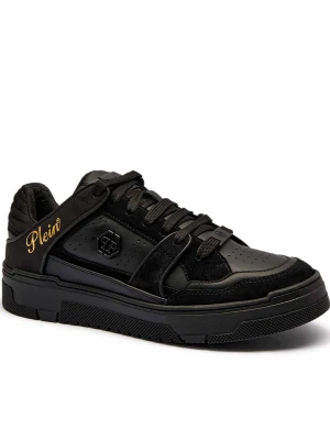 Philipp Plein Skórzane sneakersy Hexagon