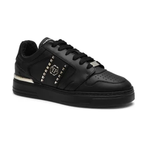 Philipp Plein Skórzane sneakersy Lo-Top