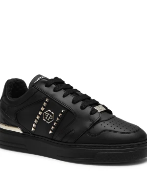 Philipp Plein Skórzane sneakersy Lo-Top