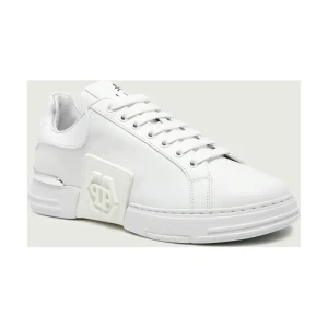 Philipp Plein Skórzane sneakersy Low-Top Sneakers Phantom Kick$