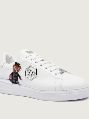 Philipp Plein Skórzane sneakersy Teddy Doorman