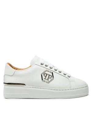 PHILIPP PLEIN Sneakersy AADS USC0665 PLE010N Biały