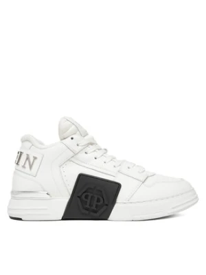 PHILIPP PLEIN Sneakersy FAES USC0824 PLE075N Biały