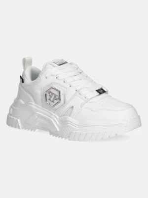 Philipp Plein sneakersy New Predator kolor biały USC0837.PTE003N.01