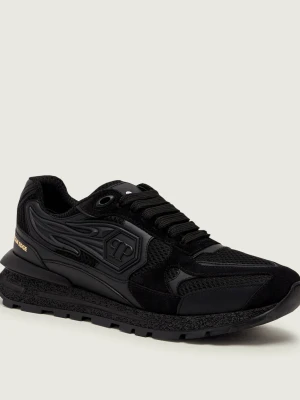 Philipp Plein Sneakersy Runner TITAN EDGE | zamsz czarny
