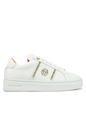 PHILIPP PLEIN Sneakersy SAES USC0732 PLE005 Biały