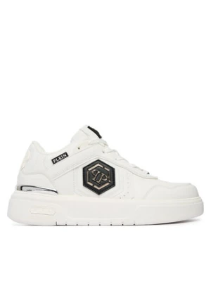 PHILIPP PLEIN Sneakersy SAFS USC0925 PTE003N Biały
