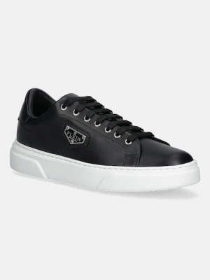 Philipp Plein sneakersy skórzane Iconic kolor czarny USC0701 PLE075N 02