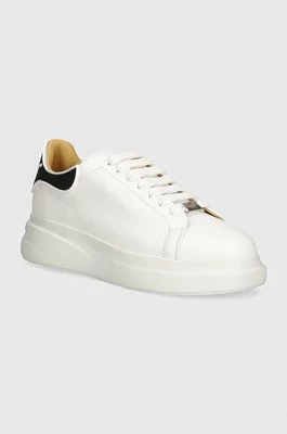 Philipp Plein sneakersy skórzane Lo-Top Mega Star kolor biały USC0599 PLE005N 01