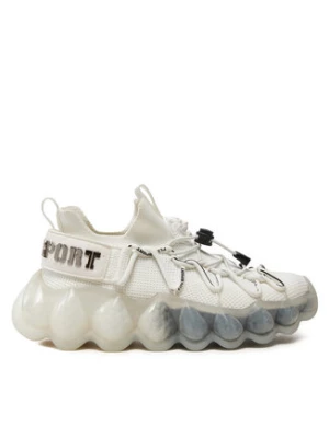 PHILIPP PLEIN Sneakersy The Bubble Gen.X.02 Tiger PACS USC0432 STE003N Biały