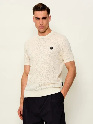 Philipp Plein Sweter Monogram | Slim Fit