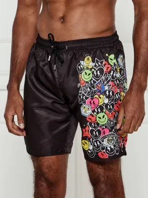 Philipp Plein Szorty kąpielowe Boxer | Regular Fit