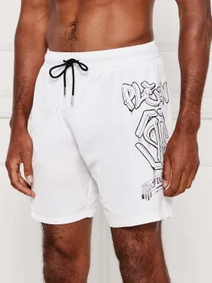 Philipp Plein Szorty kąpielowe Graffiti | Regular Fit