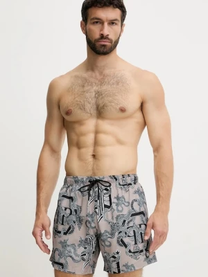 Philipp Plein szorty kąpielowe kolor beżowy PM25MBM02