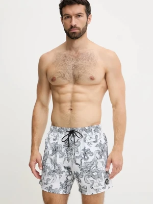 Philipp Plein szorty kąpielowe kolor biały PM25MBM02
