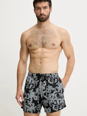 Philipp Plein szorty kąpielowe kolor czarny PM25MBM02