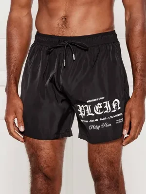 Philipp Plein Szorty kąpielowe Members Only | Regular Fit
