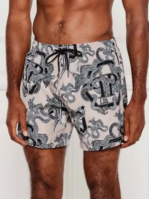 Philipp Plein Szorty kąpielowe | Regular Fit