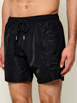 Philipp Plein Szorty kąpielowe | Regular Fit czarny