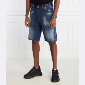 Philipp Plein Szorty | Regular Fit | denim