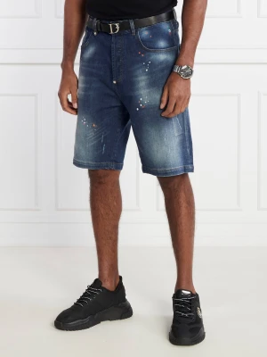 Philipp Plein Szorty | Regular Fit | denim niebieski