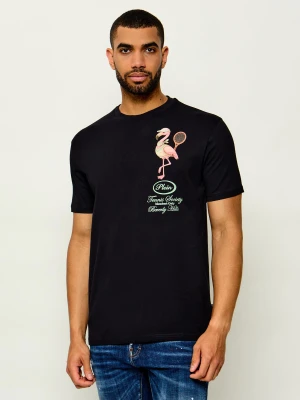 Philipp Plein T-shirt Flamingo Tennis Society | Regular Fit czarny