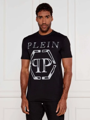 Philipp Plein T-shirt Hexagon | Regular Fit czarny